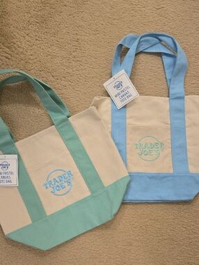 Trader Joe's Pastel Minis- Green & Blue